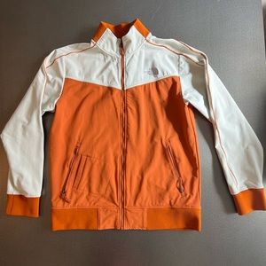 North Face Apex Bionic Jacket Men’s L Slim M Horns Orange Soft Shell Full Zip